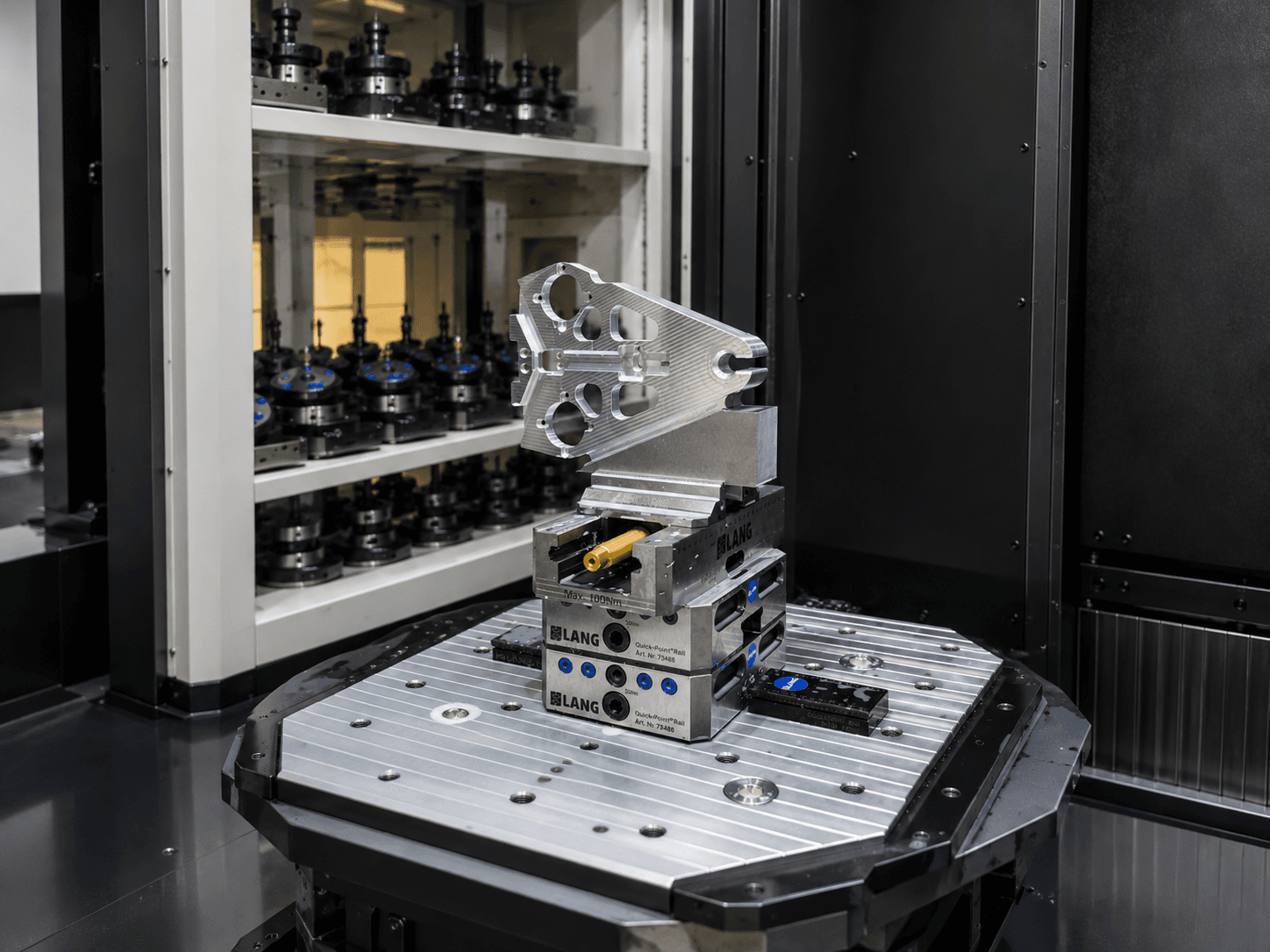 Metal components in production